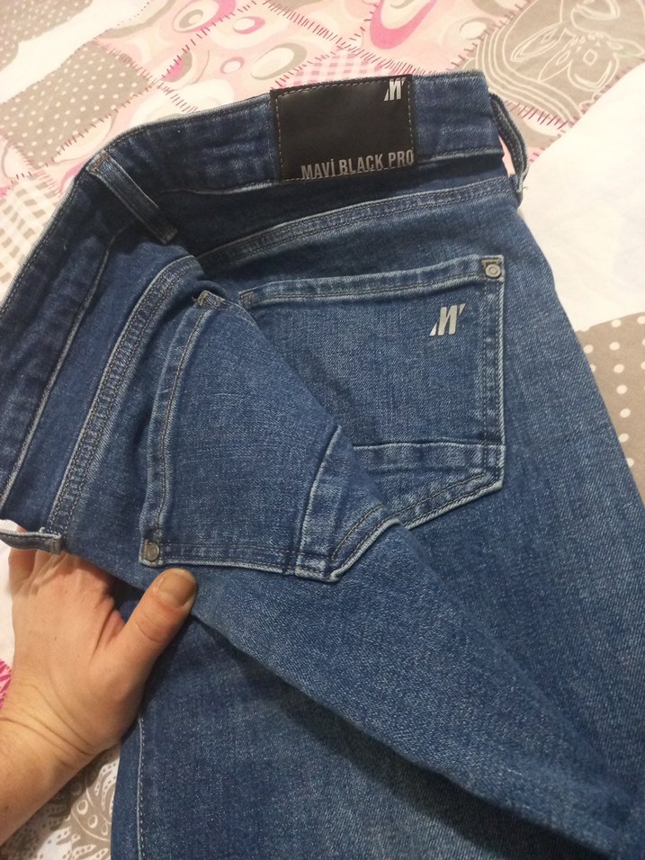 mavi jeans 30/28 jake kot pantolon - Görsel 3