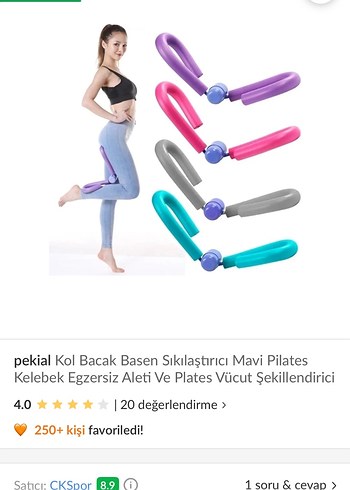 Çok Renkli Pilates Kelebek Egzersiz Aleti