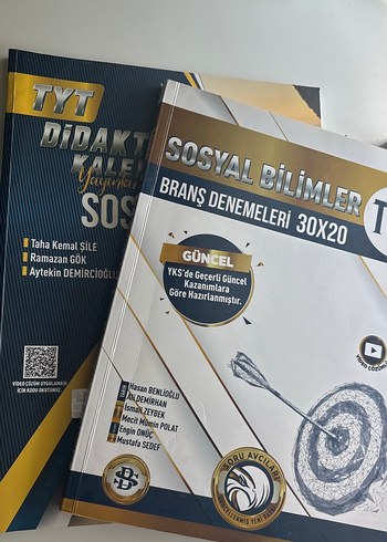 TYT Sosyal Bilimler Branş Denemeleri 30x20