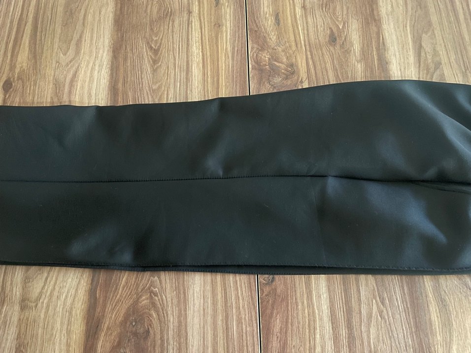 Siyah scuba  Kumaş Kadın Pantolon ( S-M) uyumlu - Görsel 2