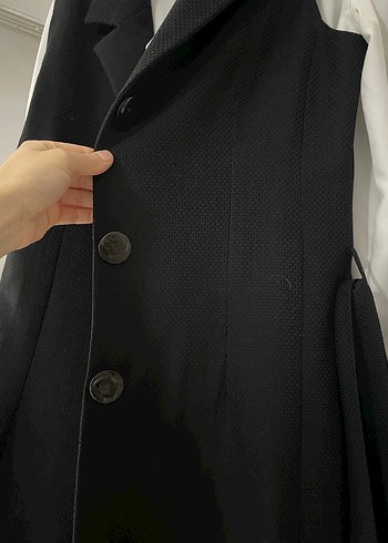 Özel dikim Yelek gömlek takım - Görsel 5