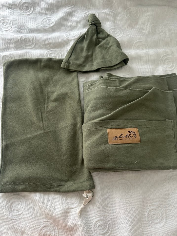 Yeşil Bebek Kanguru Sling - Görsel 3