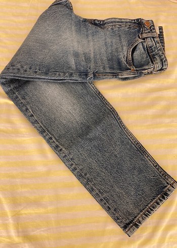 Zara Zara Kadın Mavi Fit Kot Pantolon