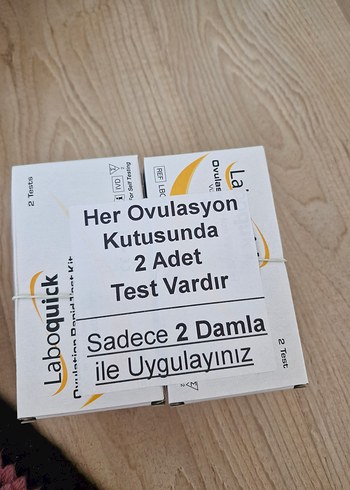 ovulasyon testi 19 adet 1 adet gebelik testi skt 2028 dir - Görsel 4