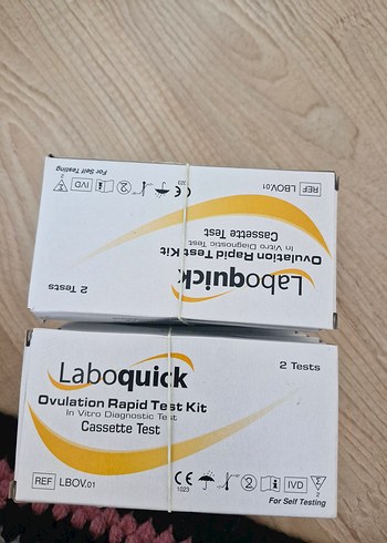 ovulasyon testi 19 adet 1 adet gebelik testi skt 2028 dir - Görsel 2