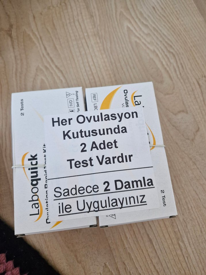 ovulasyon testi 19 adet 1 adet gebelik testi skt 2028 dir - Görsel 4