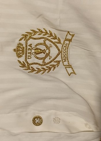 U.S Polo Assn. U.S. Polo Assn. Beyaz kadın gömlek