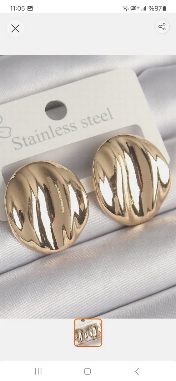 Çelik küpe - Görsel 2