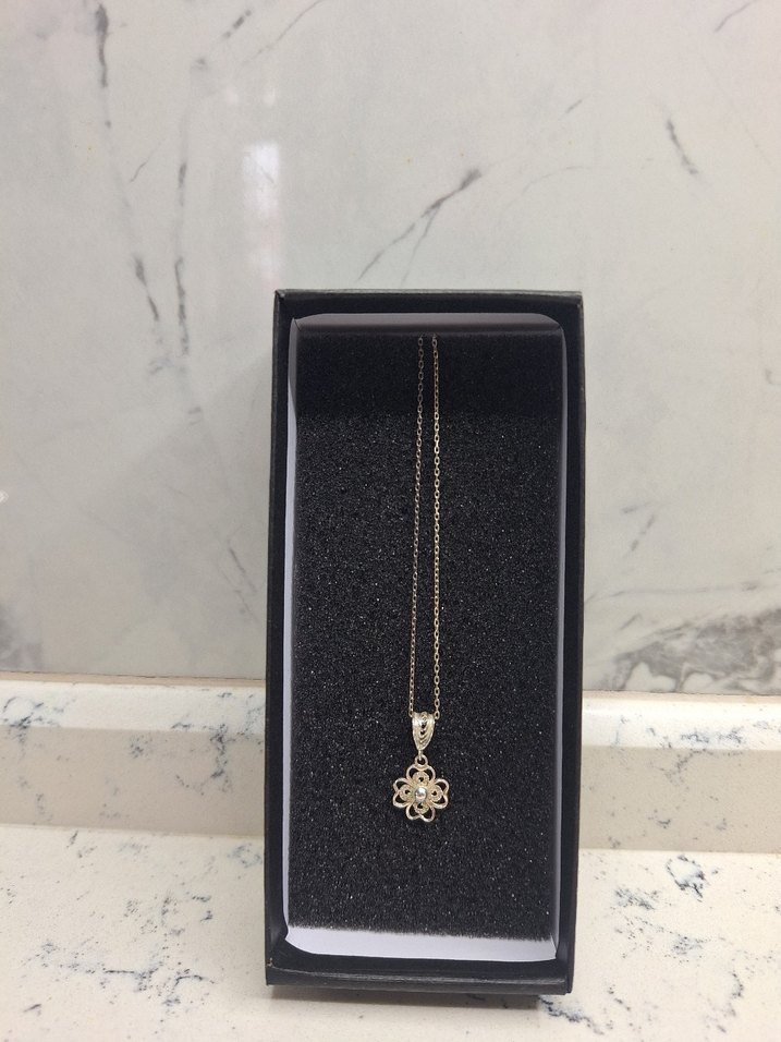 gümüş kolye - Görsel 3