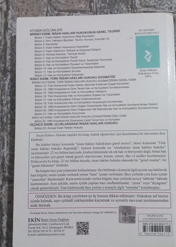 İnsan Hakları Hukuku - Kemal Gözler