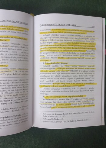 Beden Renk Ortaklıklar hukuku prof. Dr. Oruç Hami ŞENER