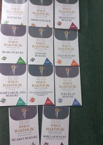 HMGS-Hakimlik Ders Notları Seti
