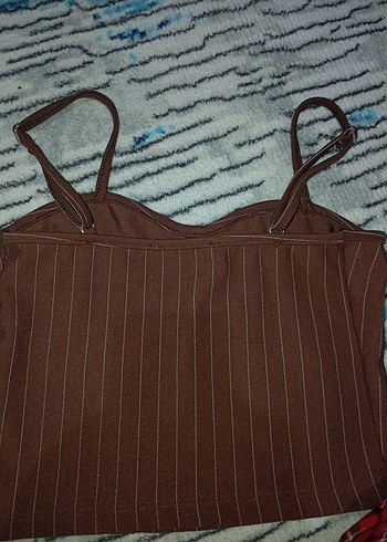 Kahverengi Piliseli Mini Bustiyer - Görsel 3