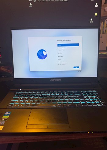 Navy Renk Monster Laptop - Görsel 4