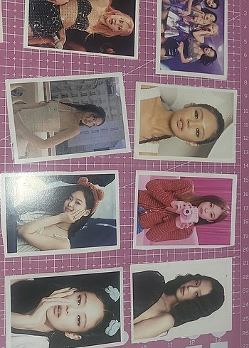  K-Pop Üyeleri Fotoğraf Kartları