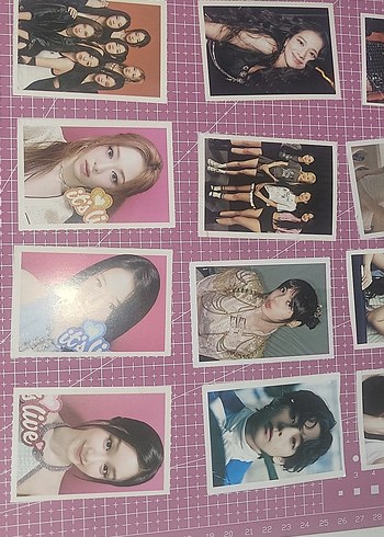  Beden K-Pop Üyeleri Fotoğraf Kartları