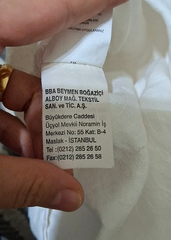 kendinden desenli beyaz kadın pantolon - Görsel 6