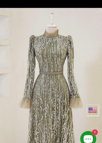 Tesettür Abiye Elbise - Görsel 6