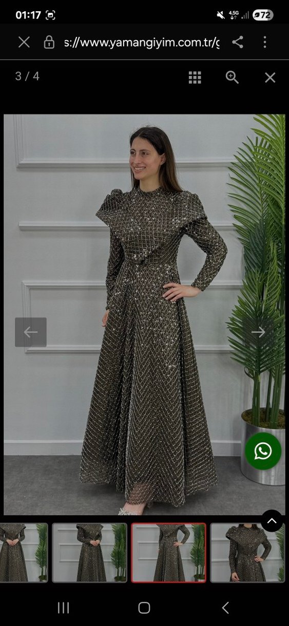 Tesettür Abiye - Görsel 4