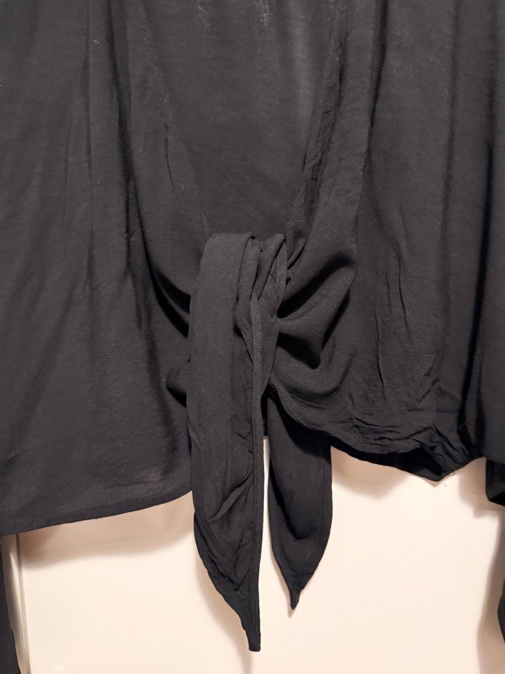 KSiyah V Yaka Bolero - Görsel 2