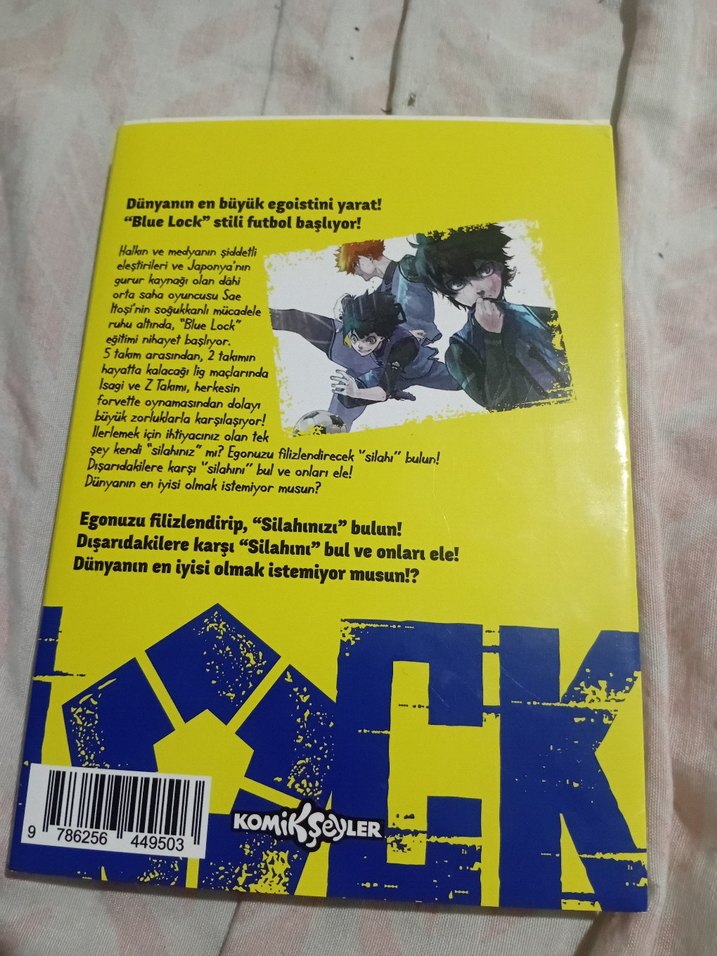 BLUELOCK Cilt 2 - Yusuke Nomura - Görsel 2