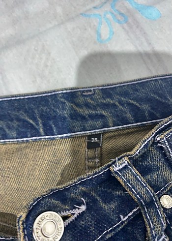 Trendyol & Milla Kadın Mavi Bol Kesim Jean