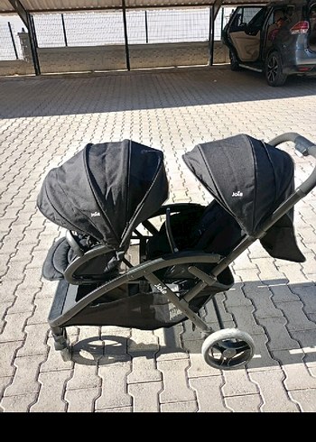 Joie Siyah İkiz Bebek Arabası