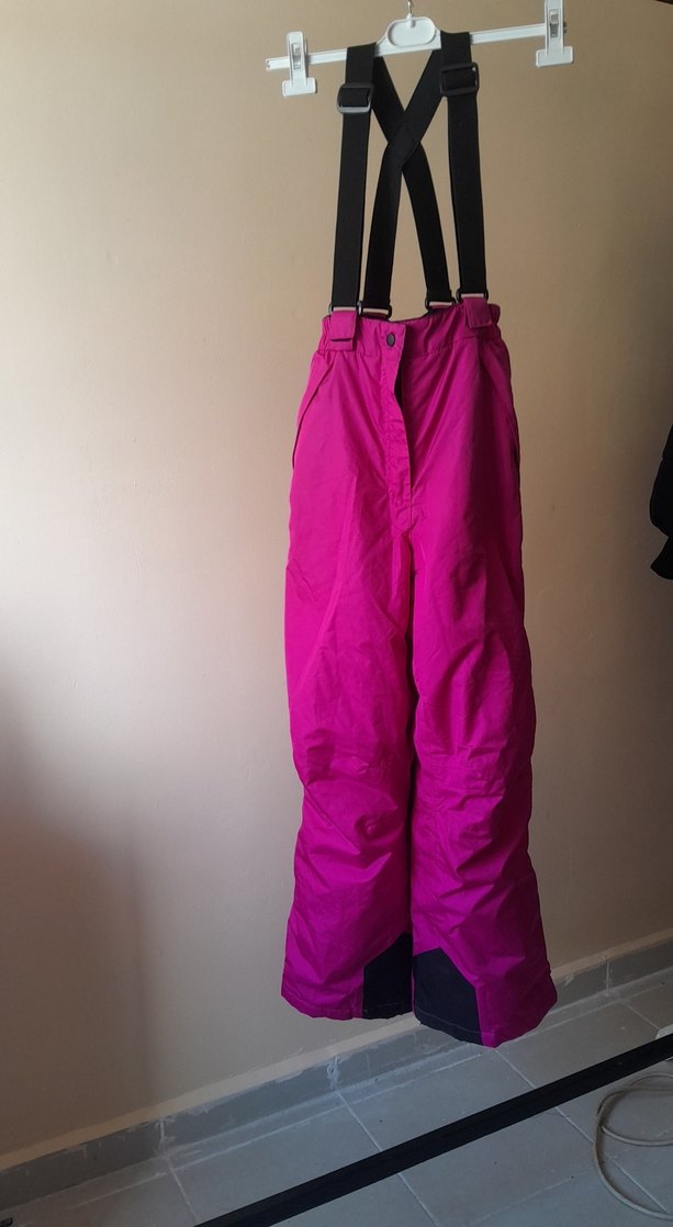 Erkek Pembe Kayak Pantolonu Askılı - Görsel 2