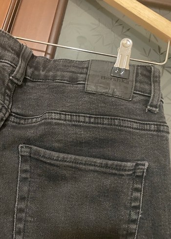 38 Beden Gri Erkek Regular Fit Denim Pantolon