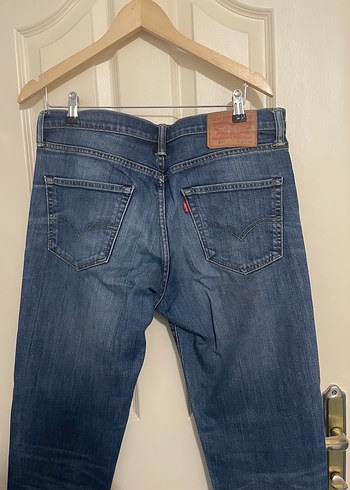 Levis Levis Mavi Midi Denim Jean
