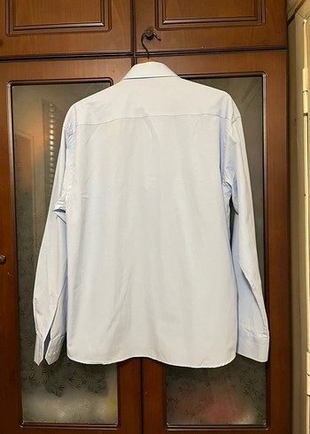 BENTİNİ Erkek gök mavisi  Regular Fit Uzun Kollu Gömlek - Görsel 2