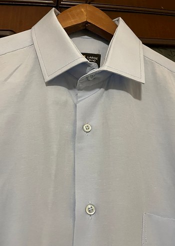 BENTİNİ Erkek gök mavisi  Regular Fit Uzun Kollu Gömlek - Görsel 3