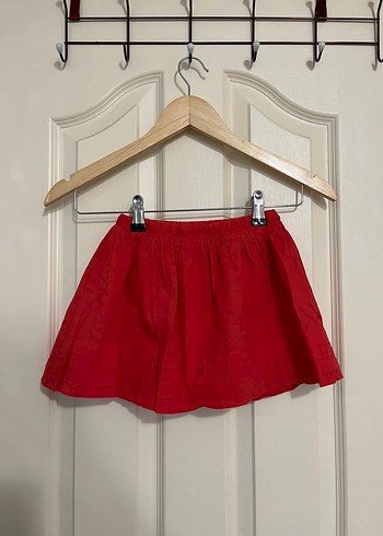 Kız Çocuk Kırmızı  Etek - Görsel 2