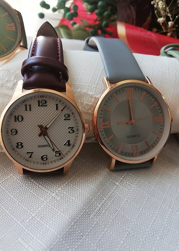 Gri Kadın Kol Saati, Modern Klasik - Görsel 2