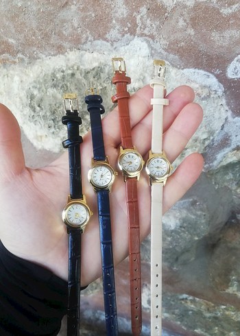 Kahverengi Kemerli Klasik Kadın Saati - Görsel 2