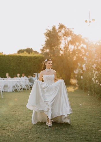 Saten Gelinlik - Görsel 5