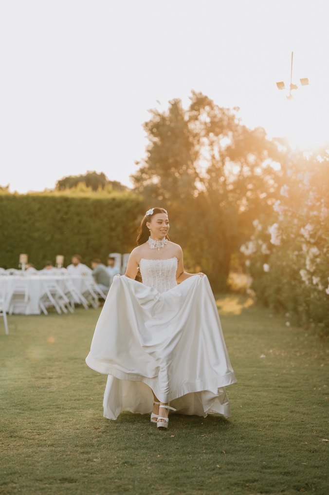 Saten Gelinlik - Görsel 5