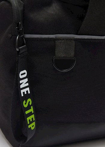 Beden Siyah Erkek Spor Çantası, Kemerli, Street Wear
