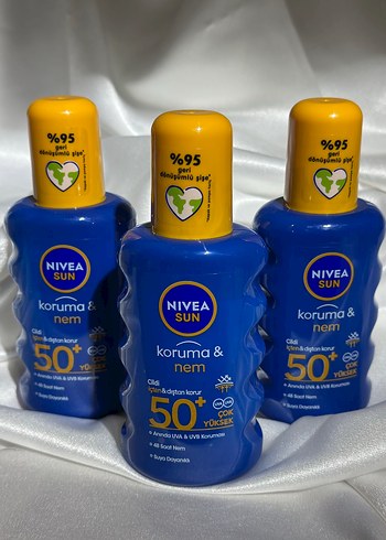 Nivea Nivea Sun Koruma & Nem SPF 50 Güneş Kremi