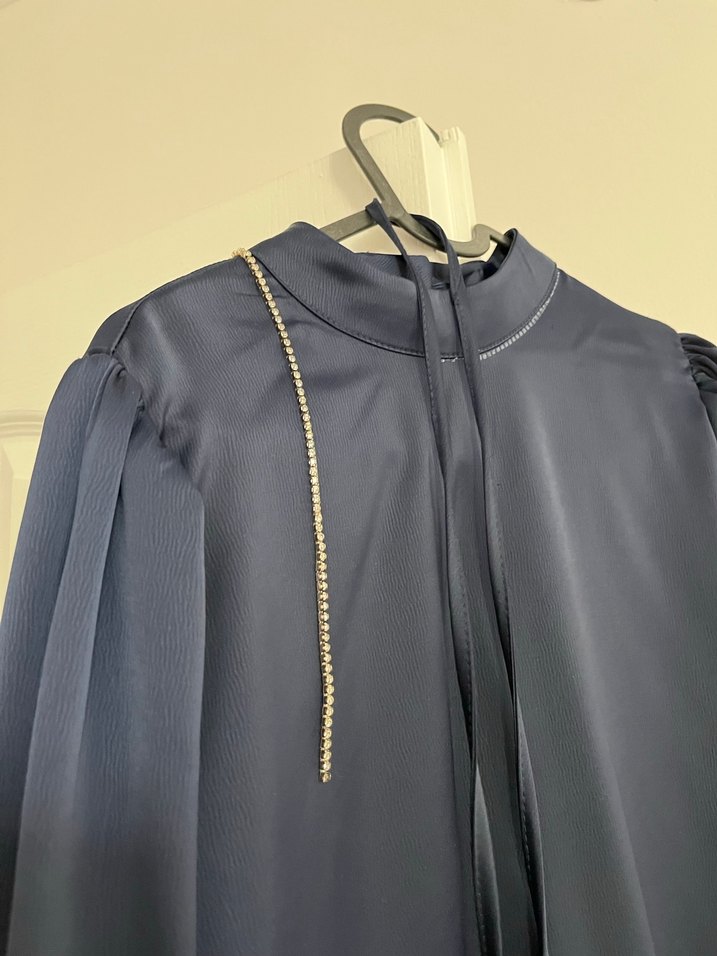 Kadın Lacivert etekli takım - Görsel 2