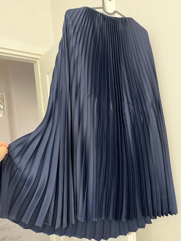 Kadın Lacivert etekli takım - Görsel 3