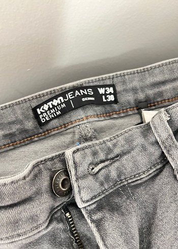 Koton Gri Pantolon - Görsel 3