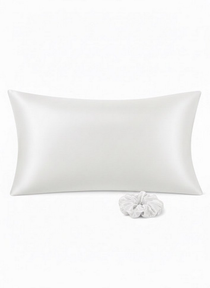 Düz Saten Yastık Kılıfı - Görsel 4