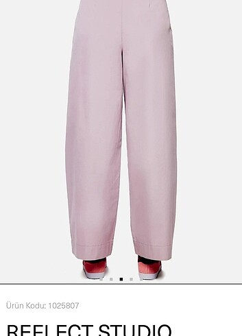 38 Beden Wwf reflect studio pembe pantolon