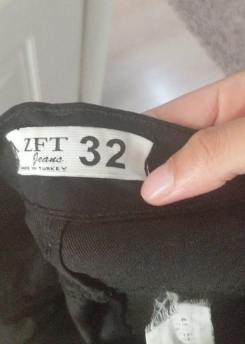 siyah kadın Kot Pantolon - Görsel 3