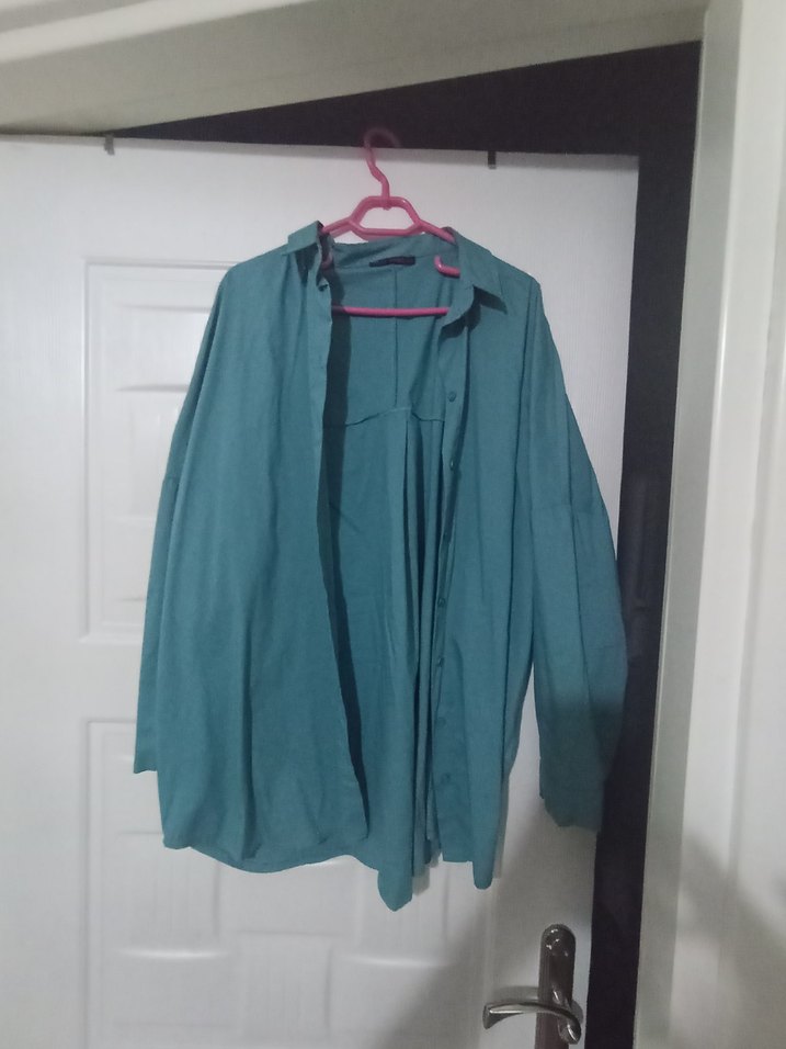 oversize gomlek - Görsel 3