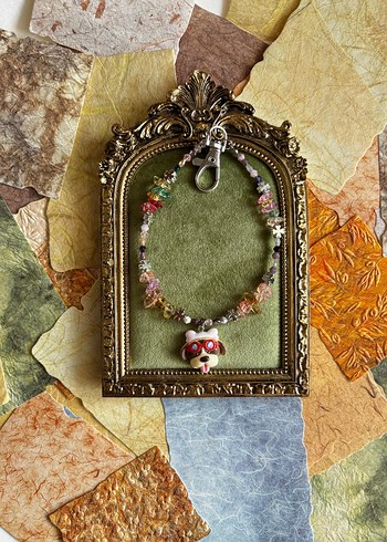 Renkli Boncuklu Bohem charm - Görsel 2