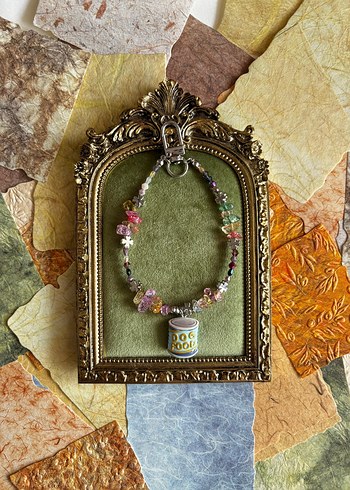 Boncuklu Çok Renkli Bohem Charm - Görsel 2