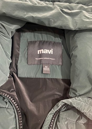 Fermuarlı Yeşil Kadın Kışlık Mont - Görsel 3