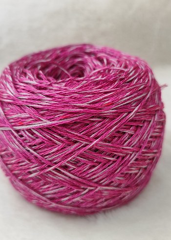 Pembe Kırıçıllı Koton İplik